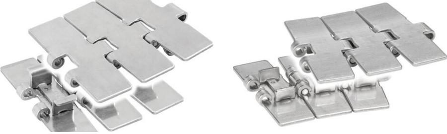 xích tải inox chạy cong habasit
