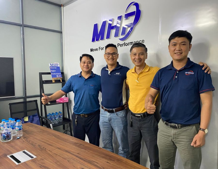 Đại diện Habasit và MHP